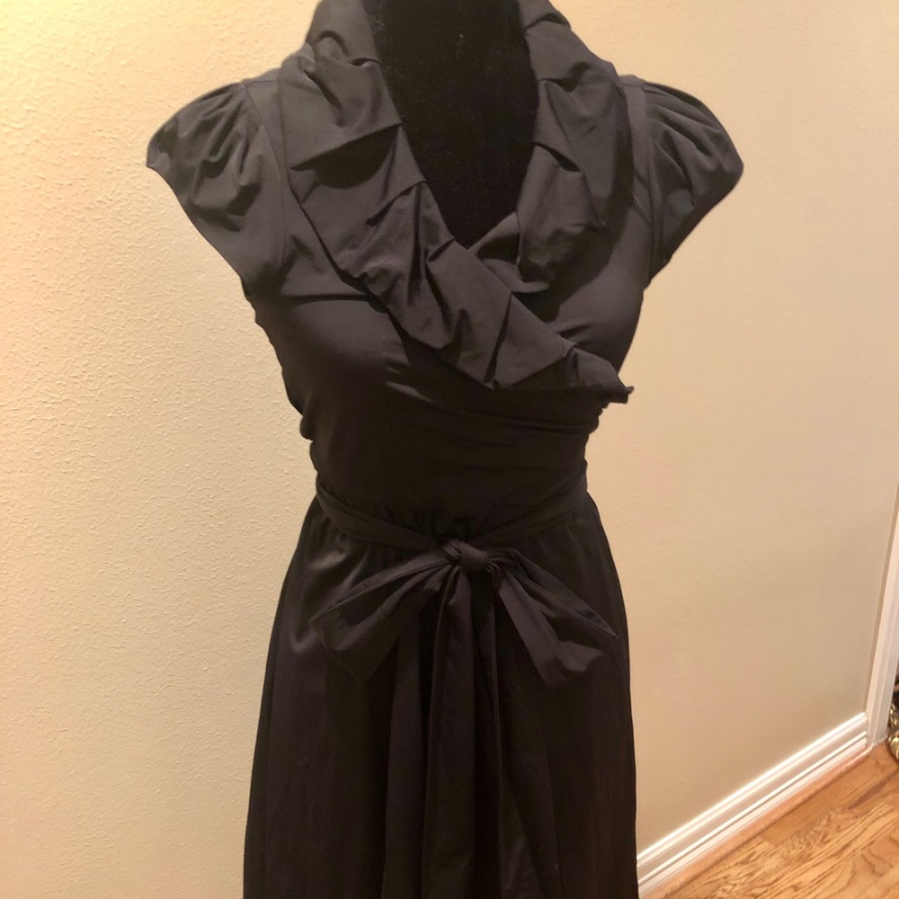 Diane Von Furstenberg classy black dress
